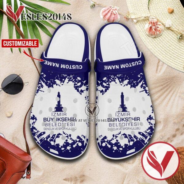 Izmir BSB SK Handball Crocs Shoes For Men And Women, Unique Clogs Shoes For Fans - Vesles2014S 1