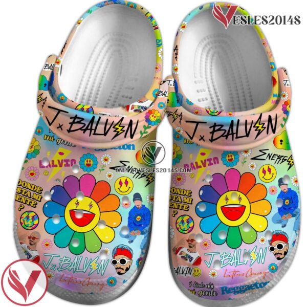 J Balvin Music Crocs Crocband Clogs Shoes, Unique Gifts For Fans Style 2 - Vesles2014S 4