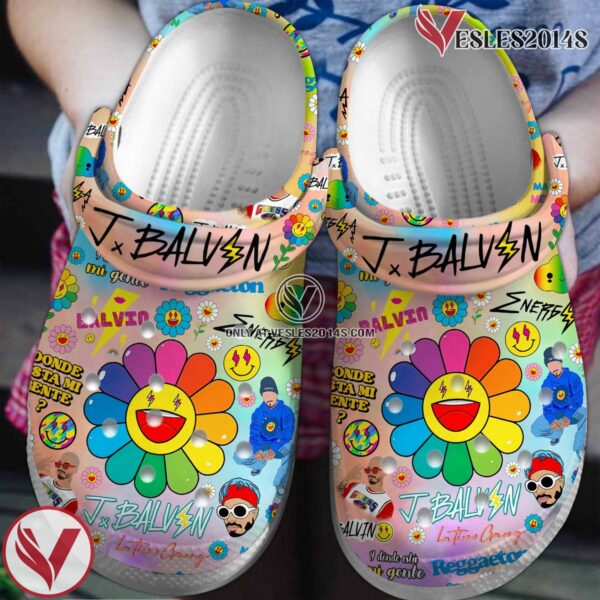 J Balvin Music Crocs Crocband Clogs Shoes, Unique Gifts For Fans Style 2 - Vesles2014S