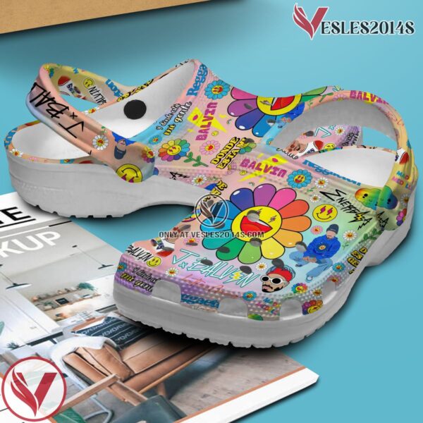 J Balvin Music Crocs Crocband Clogs Shoes, Unique Gifts For Fans Style 3 - Vesles2014S 2