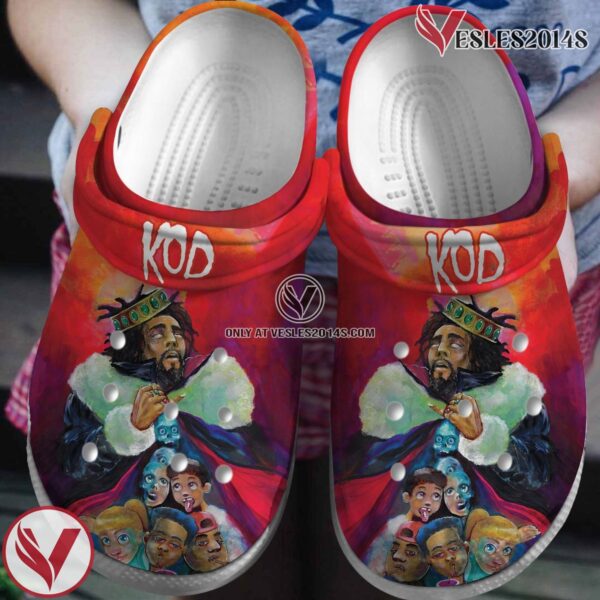 J. Cole Music Crocs Crocband Clogs Shoes, Unique Gifts For Fans Style 1 - Vesles2014S