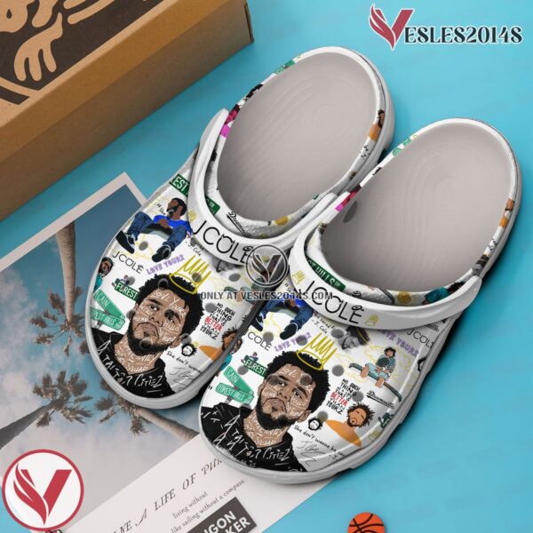 J. Cole Music Crocs Crocband Clogs Shoes, Unique Gifts For Fans Style 4 - Vesles2014S 3