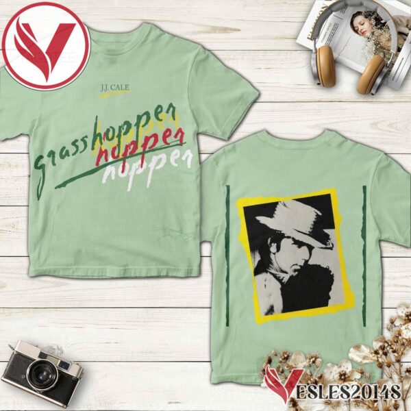 J.J. Cale Grasshopper Album Cover Shirt, Perfect Gifts For Music Lovers - Vesles2014S