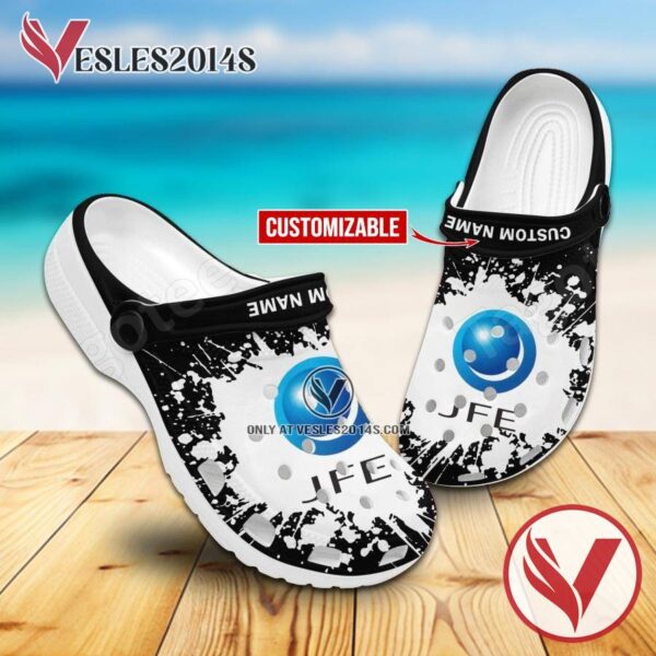 JFE Holdings Logo Crocs Shoes For Men And Women, Unique Clogs Shoes For Fans - Vesles2014S