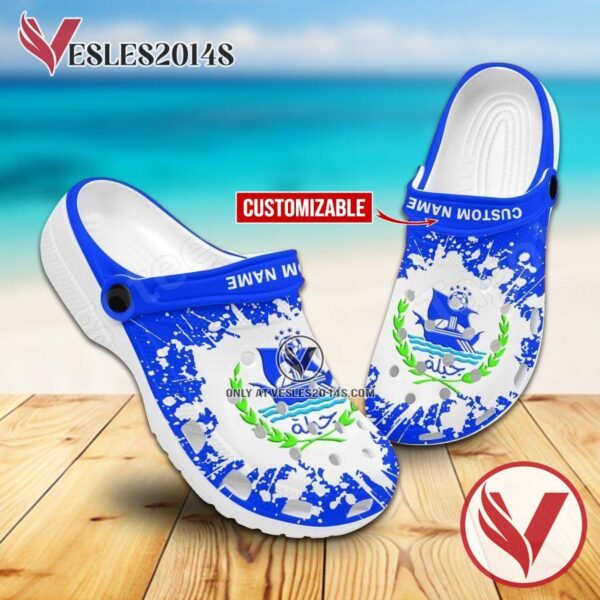 Jableh SC Logo Custom Crocs Shoes For Men And Women, Unique Clogs Shoes For Fans - Vesles2014S