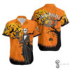 Jack Daniel's Jack Skellington Old No 7 Halloween Casual Beach Full Printing Hawaiian Shirt Vesles2014S