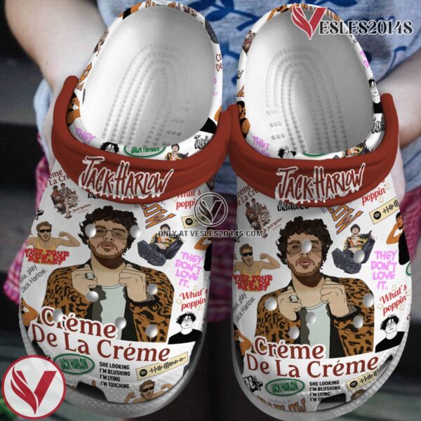 Jack Harlow Music Crocs Crocband Clogs Shoes, Unique Gifts For Fans - Vesles2014S