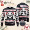 Jack Skellington Santa Ugly Sweater, Unique Winter Outfits For Fans - Vesles2014S  1