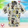 Jack Skellington Summer Vacation The Night Before Christmas Hawaiian Button Up Shirt, Perfect Gifts For Anime Lovers - Vesles2014S