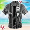 Jack Skellington The Night Before Christmas Hawaiian Button Up Shirt, Perfect Gifts For Anime Lovers - Vesles2014S