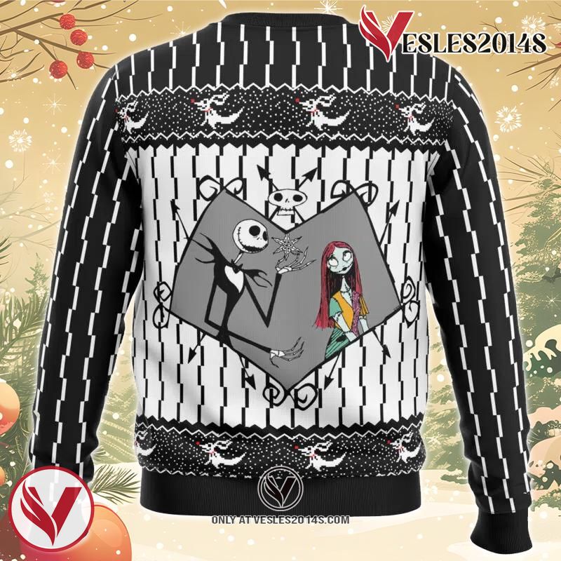 Jack Skellington The Nightmare Before Christmas Ugly Christmas Sweater, Unique Christmas Gift For Fans - Vesles2014S 3