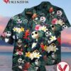 Jack Skellington Tropical Halloween Casual Beach Full Printing Hawaiian Shirt Vesles2014S