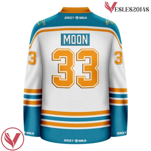 Jackie Moon Flint Tropics White Hockey Jersey - Vesles2014S 3