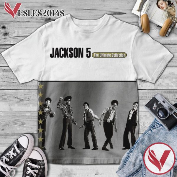 Jackson 5 The Ultimate Collection Compilation Album Cover Shirt, Perfect Gifts For Music Lovers - Vesles2014S