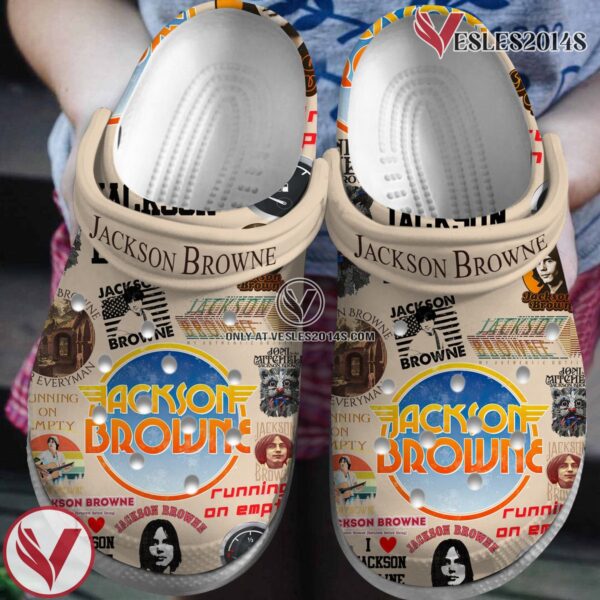 Jackson Browne Music Crocs Crocband Clogs Shoes, Unique Gifts For Fans Style 1 - Vesles2014S 2