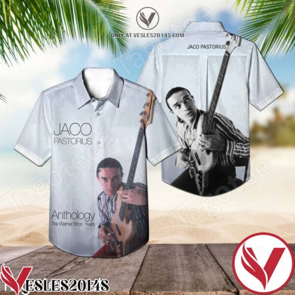 Jaco Pastorius Anthology The Warner Bros. Years Hawaiian Shirt, Unique Gifts For Friends - Vesles2014S 1