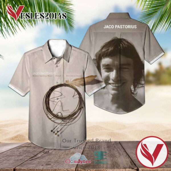Jaco Pastorius Modern American Music Hawaiian Casual Shirt, Best Gifts For Summer Vesles2014S 1
