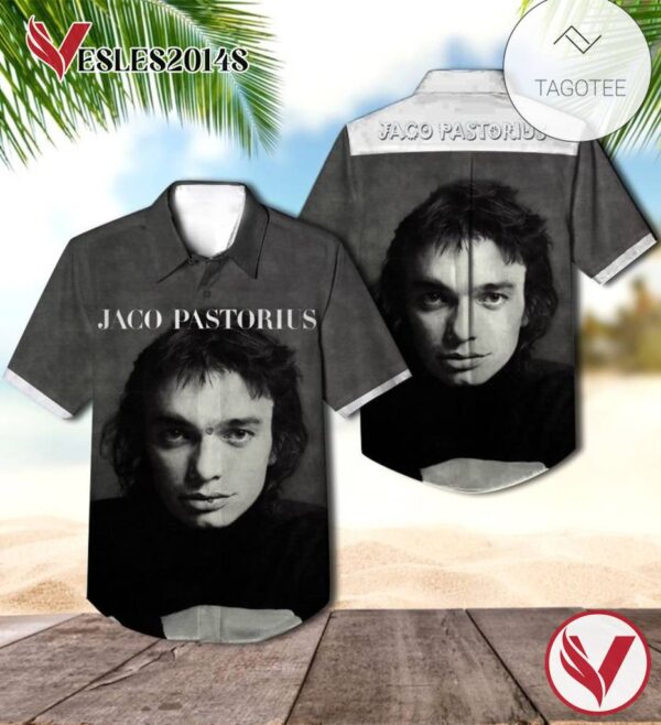 Jaco Pastorius The Solo Debut Album Cover Hawaiian Shirt, Best Gift For Music Lovers Vesles2014S