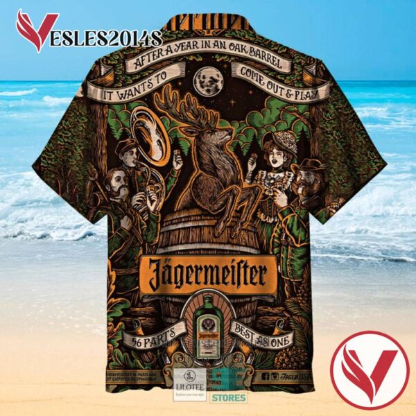 Jagermeister Casual Hawaiian Shirt, Best Gifts For Summer Vesles2014S 2