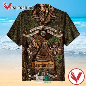 Jagermeister Casual Hawaiian Shirt, Best Gifts For Summer Vesles2014S 3