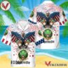 Jagermeister Eagle Fireworks Independence Day Hawaiian Shirt, Best Summer Gifts For Fans - Vesles2014S