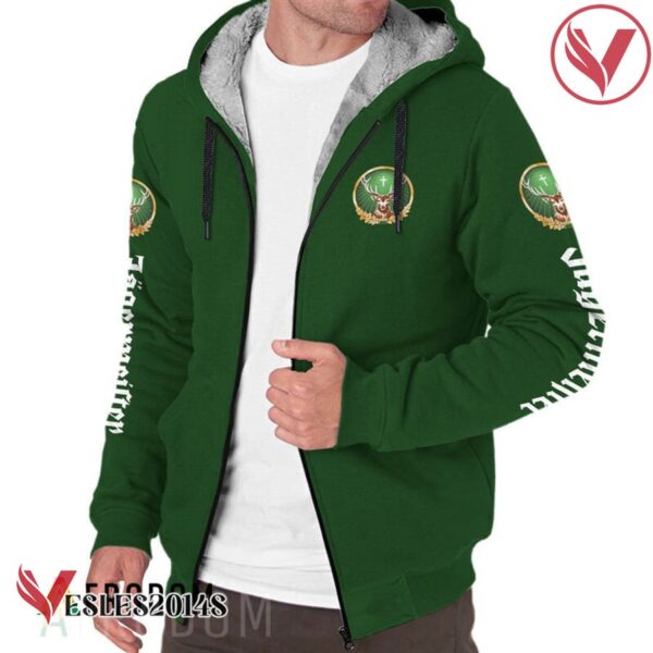 Jagermeister Fleece Zip Up Hoodie - Vesles2014S 1