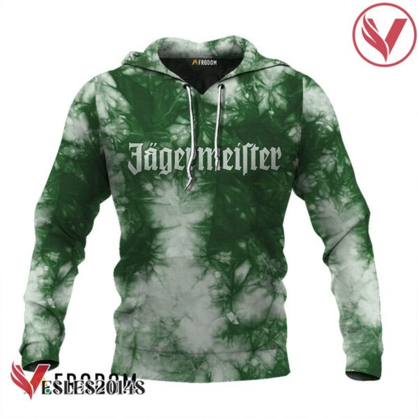 Jagermeister Green Tie-dye Hoodie & Zip Hoodie - Vesles2014S 1