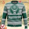 Jagermeister Green Ugly Christmas Sweater, Unique Christmas Gift For Fans - Vesles2014S
