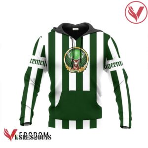 Jagermeister Green Vintage Striped Hoodie & Zip Hoodie - Vesles2014S 2
