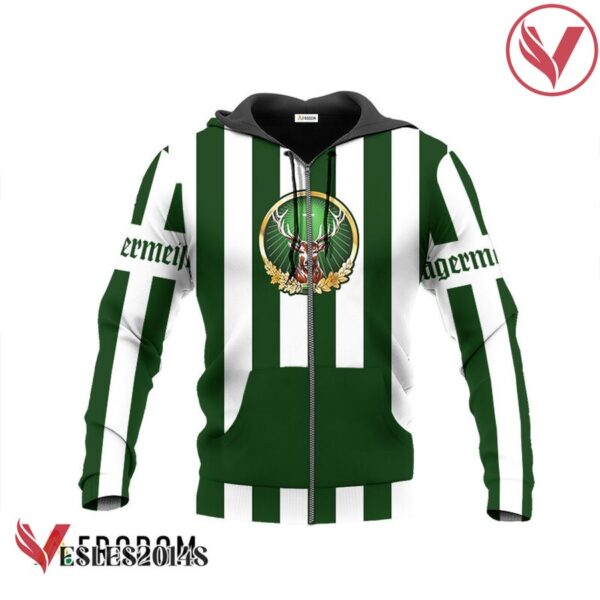 Jagermeister Green Vintage Striped Hoodie & Zip Hoodie - Vesles2014S 3