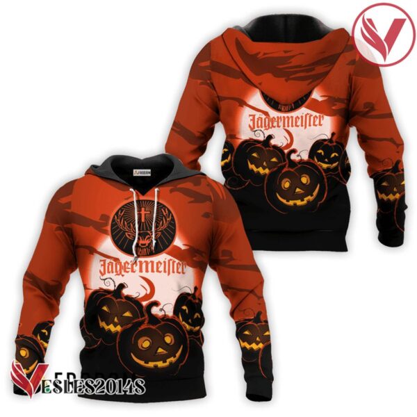 Jagermeister Halloween Night Pumpkin Hoodie & Zip Hoodie - Vesles2014S 4