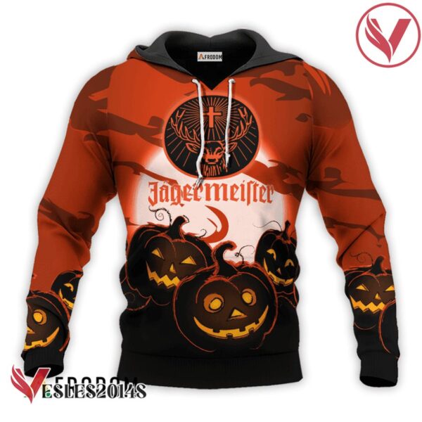 Jagermeister Halloween Night Pumpkin Hoodie & Zip Hoodie - Vesles2014S 5