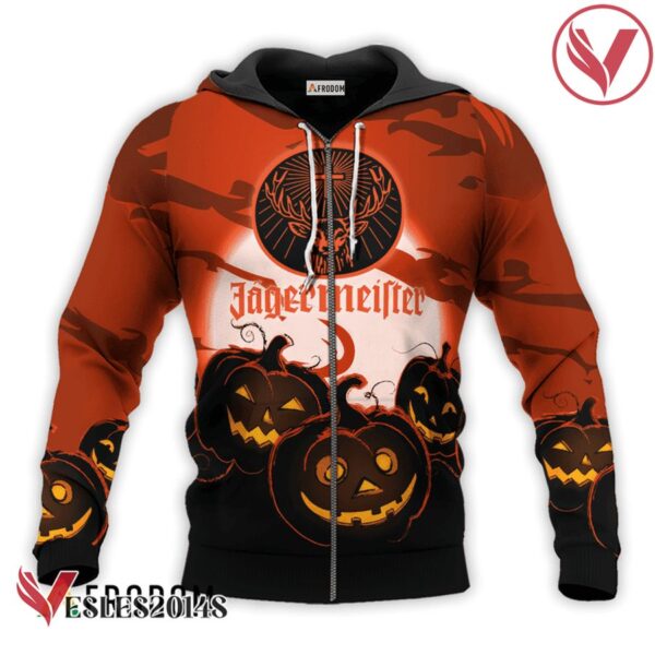 Jagermeister Halloween Night Pumpkin Hoodie & Zip Hoodie - Vesles2014S 6