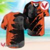 Jagermeister Metal Crack Pattern Baseball Jersey, Perfect Gifts For Fans - Vesles2014S