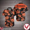 Jagermeister Red Tropical Leaves Black Hawaiian Shirt, Unique Gifts For Friends - Vesles2014S 1