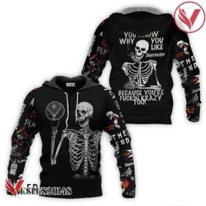 Jagermeister Rock And Roll Skeleton Skull Hoodie & Zip Hoodie - Vesles2014S