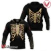 Jagermeister Skeleton Ribcage Hoodie & Zip Hoodie - Vesles2014S