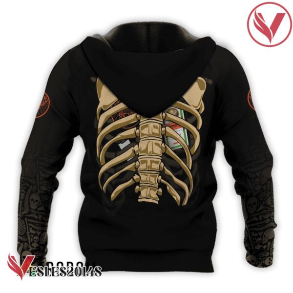 Jagermeister Skeleton Ribcage Hoodie & Zip Hoodie - Vesles2014S 3