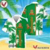 Jagermeister Tropical Coconut Trees Hawaiian Shirt, Best Summer Gifts For Fans - Vesles2014S