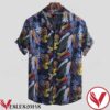 Jaguar Colorful Leaf Printed Hawaiian Shirt, Unique Gifts For Friends - Vesles2014S 1