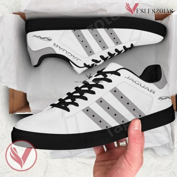 Jaguar Logo Print Stan Smith Shoes, Unique Sneaker For Fans - Vesles2014s 1