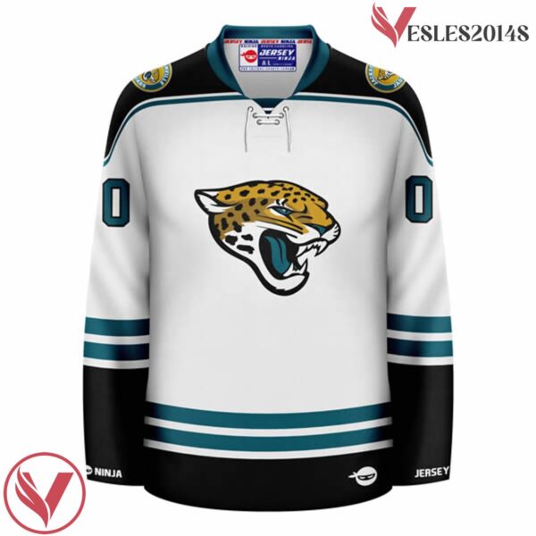 Jaguars Jacksonville White Hockey Jersey - Vesles2014S 2