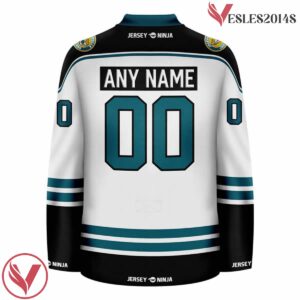 Jaguars Jacksonville White Hockey Jersey - Vesles2014S 3