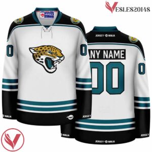 Jaguars Jacksonville White Hockey Jersey - Vesles2014S