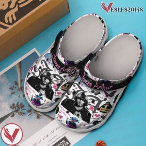 James Arthur Music Crocs Crocband Clogs Shoes, Unique Gifts For Fans - Vesles2014S 2