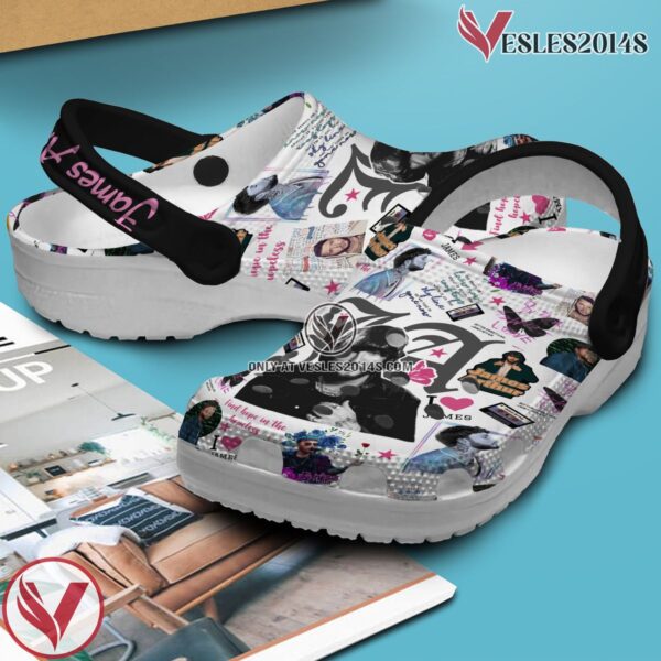 James Arthur Music Crocs Crocband Clogs Shoes, Unique Gifts For Fans - Vesles2014S 3