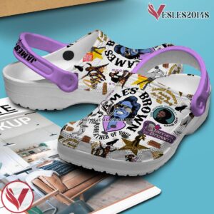 James Brown Music Crocs Crocband Clogs Shoes, Unique Gifts For Fans - Vesles2014S 3
