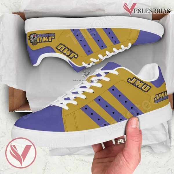James Madison Dukes Print Stan Smith Shoes, Best Sneaker For Fans - Vesles2014s 1