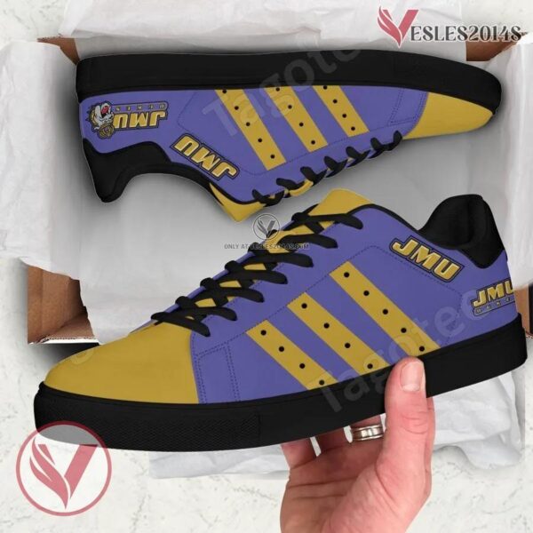 James Madison Dukes Print Stan Smith Shoes, Best Sneaker For Fans - Vesles2014s