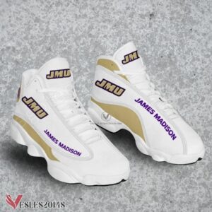 James Madison NCAA Logo Air Jordan 13 Shoes, Best Sneaker Gifts For Fans - Vesles2014s